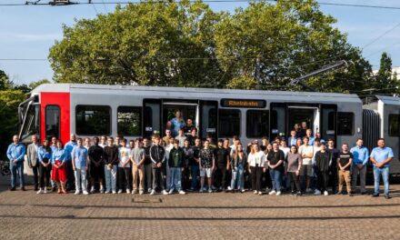 44 neue Nachwuchskräfte steigen bei der Rheinbahn ein