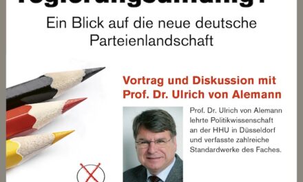 Professor Dr. Ulrich von Alemann in Angermund