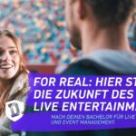 D.LIVE und Hochschule Fresenius präsentieren ersten Bachelorstudiengang im Bereich Live Entertainment und Eventmanagement