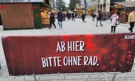 ADFC fordert verbesserte Radverkehrsführung zur Entlastung während der Vorweihnachtszeit