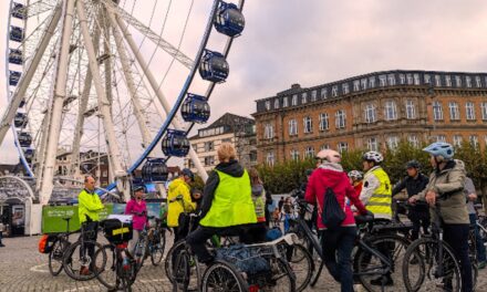 ADFC testete Radwege in der Innenstadt