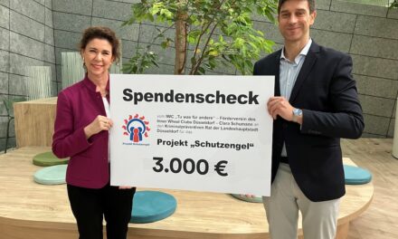 Kriminalpräventiver Rat erhält Spende für Jugendschutz-Projekt “Schutzengel”