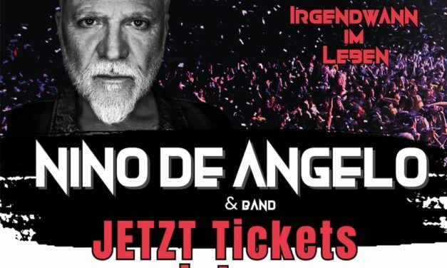 Nino de Angelo kündigt Live-Tournee 2025 an: „Irgendwann im Leben“