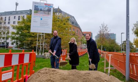 Baustart für die Nord-Süd-Radleitroute