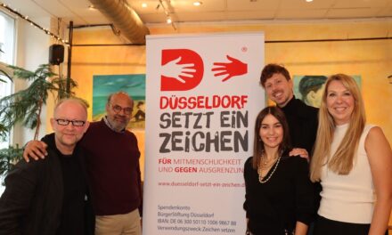 Bürgerstiftung Düsseldorf startet zum zehnten Mal Spendenaktion „Düsseldorf setzt ein Zeichen“