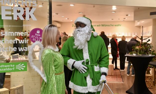 Die Stadtwerke Düsseldorf machen in der Weihnachtszeit wieder Wünsche wahr