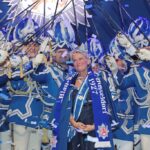 Mit Glanz und Stolz: Die Prinzengarde Blau-Weiss begrüßt Düsseldorfs neue Venetia