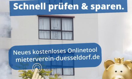 Neuer Service des Mietervereins Düsseldorf: Online-Tool prüft Mieterhöhungen kostenfrei