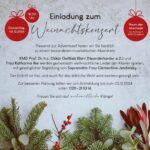 Einladung zu einem festlichen Weihnachtskonzert in Düsseldorf