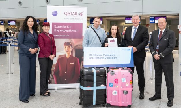 Flughafen Düsseldorf begrüßt 20-millionsten Passagier