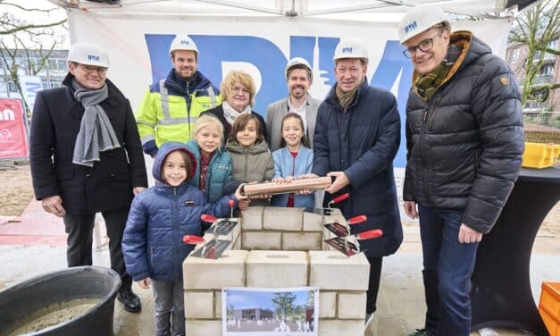 Grundsteinlegung an der Rolandschule