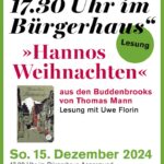 Hannos Weihnachten im Bürgerhaus