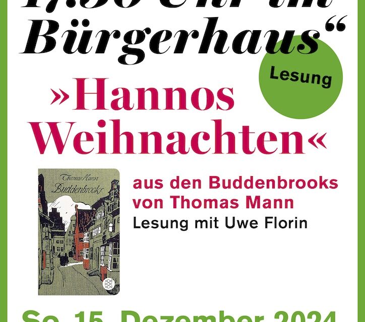 Hannos Weihnachten im Bürgerhaus