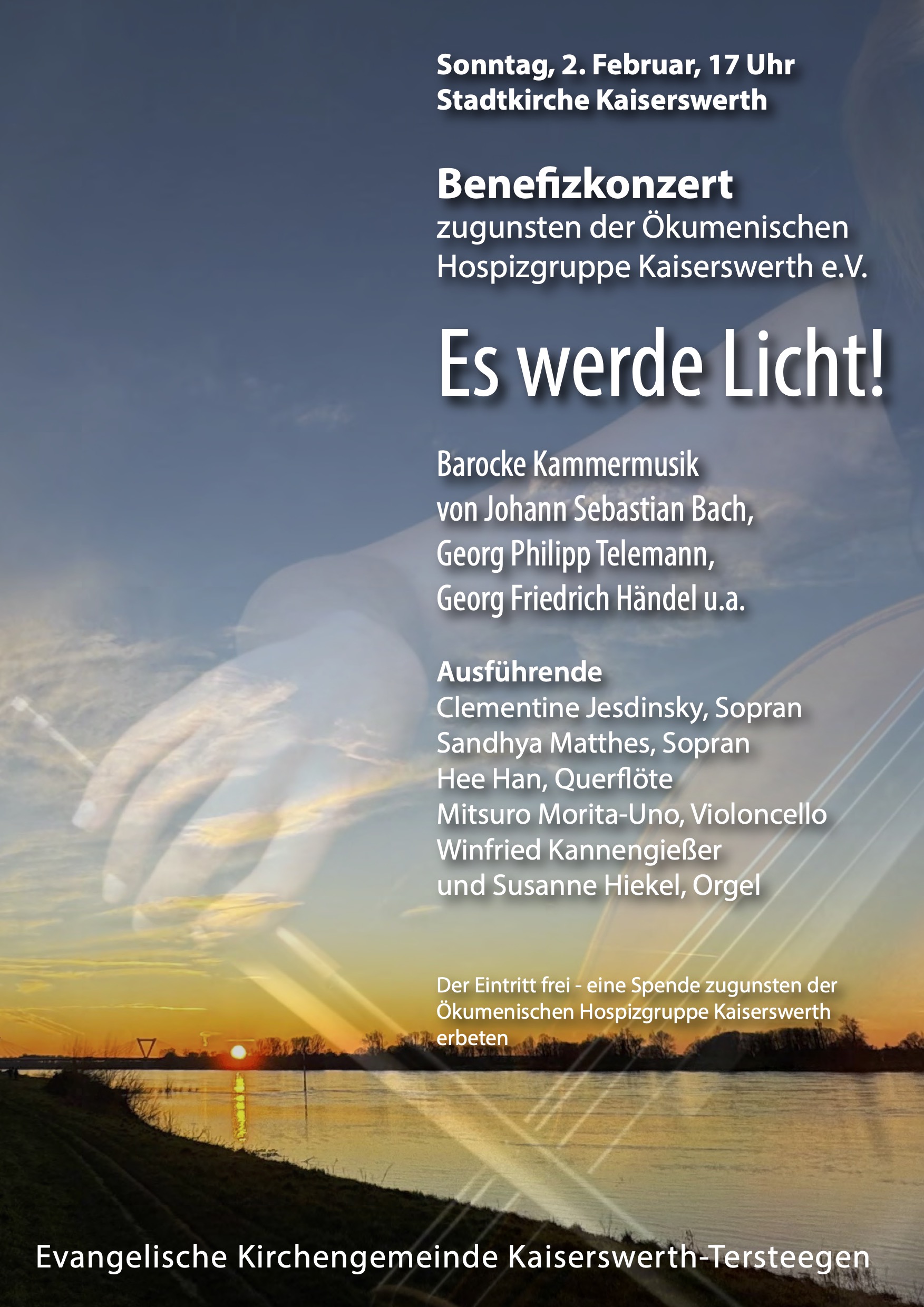 Plakat Veranstaltung "Es werde Licht!"