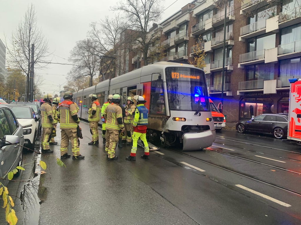 Symbolbild Straßenbahnunfall © Lokalbüro