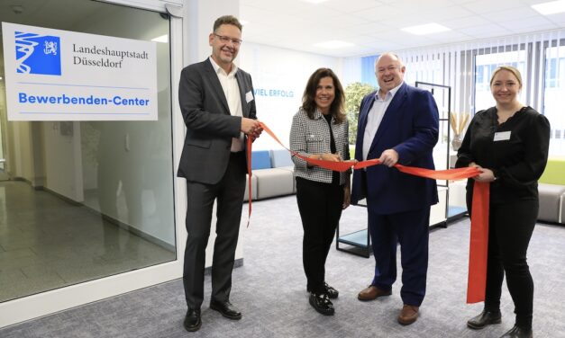 Innovative Anlaufstelle für Jobsuchende: Die Landeshauptstadt Düsseldorf eröffnet modernes Bewerbenden-Center