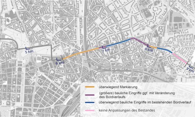 Stadtrat bewilligt 2. Abschnitt der West-Ost Radleitroute 2