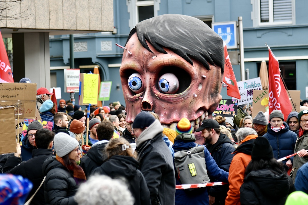 Demonstrationen gegen die AfD  © Lokalbüro