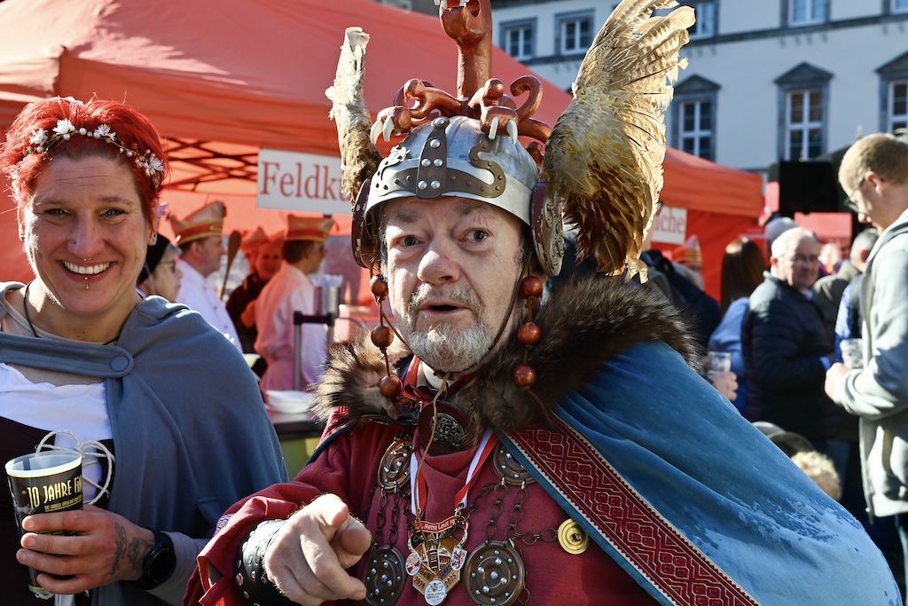 Jecken in Düsseldorf © Lokalbüro