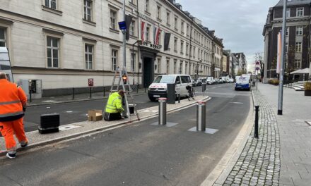 Grünes Licht für den Betrieb der Hubpolleranlage Mühlenstraße