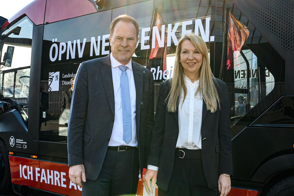 OB Stefan Keller und Annette Grabbe. © Frederic Scheidemann