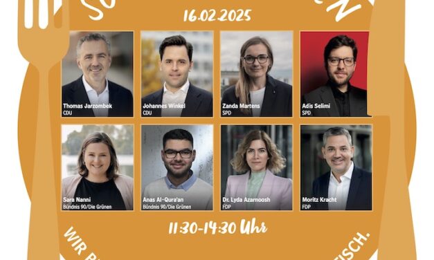 Politik trifft Kulinarik: Bundestagskandidaten kochen im grenzenlos