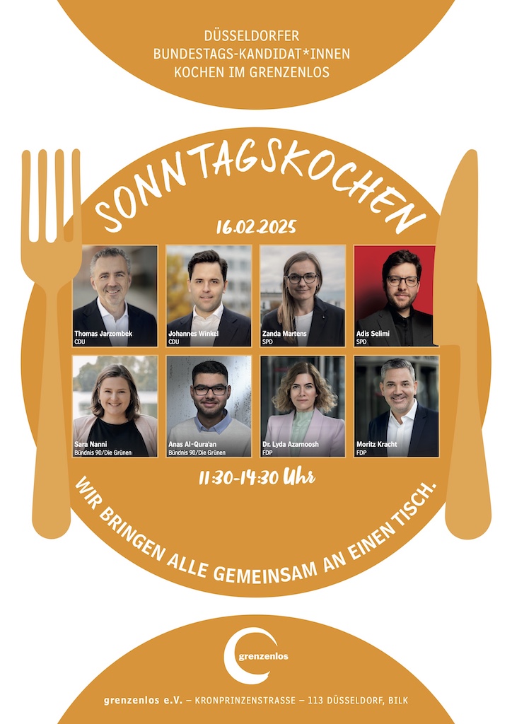 Plakat Grenzenlos e.V.