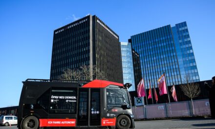 Rheinbahn startet Erprobung von autonomem Shuttle