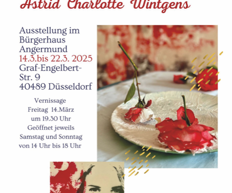 Die Rose als Leinwand des Lebens