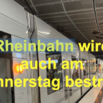 Rheinbahn wird auch am Donnerstag bestreikt – begrenztes Angebot auf einigen Buslinien