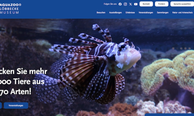 Aquazoo und SchifffahrtMuseum gehen mit neuen Websites online
