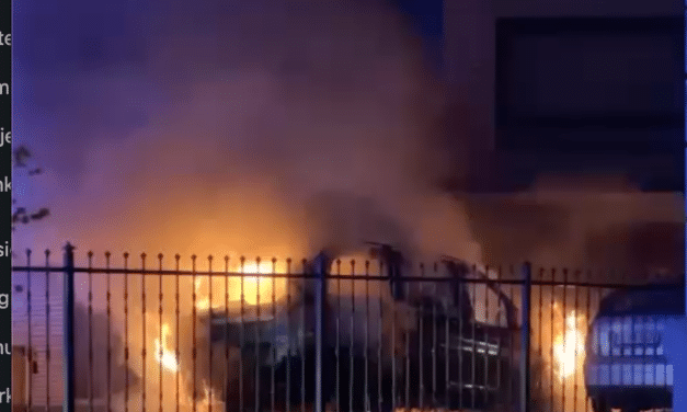 Autobrand in Gerresheim