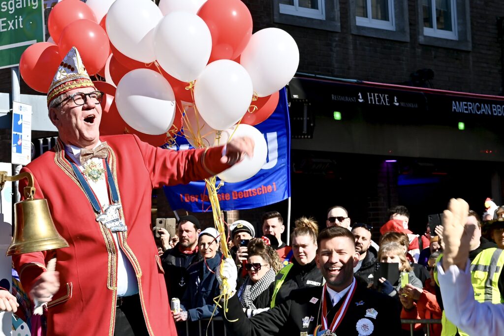 Lothar Hörning am Rosenmontag © Lokalbüro