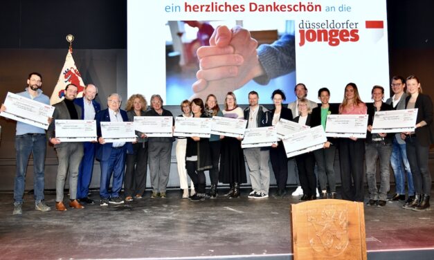Düsseldorfer Jonges leisten wichtige Hilfe für elf Institutionen im Einsatz für Kinder und Frauen in&nbsp;Not