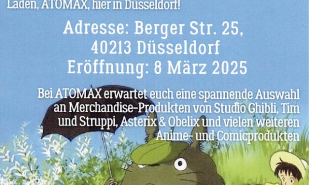 ATOMAX: Neuer Flagship-Store für Anime- und Comic-Fans in Düsseldorf