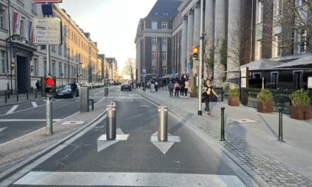 Neue Hubpolleranlage an der Mühlenstraße offiziell in Betrieb genommen