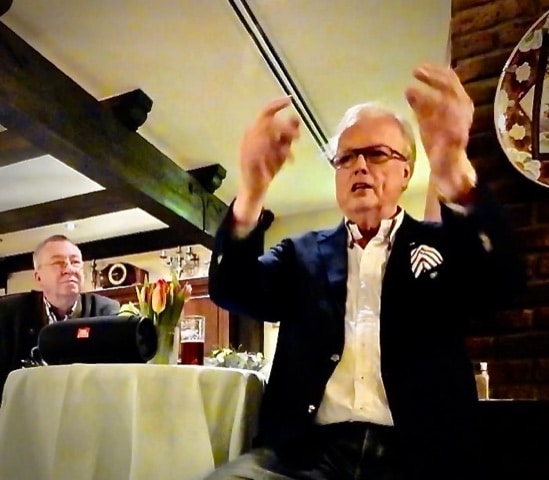 Düsseldorfer Kult-Netzwerker beim COACH-GESPRÄCH Foto: Privat