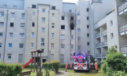 Feuerwehreinsatz am Vormittag in der Eisenstraße