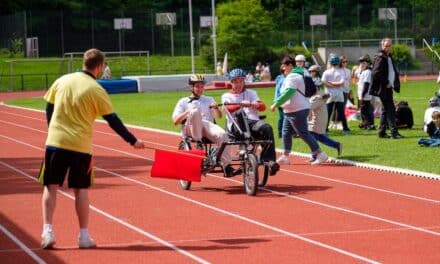 Special Petit Départ im Rather Waldstadion: 164 Schülerinnen und Schüler zeigten ihr Können