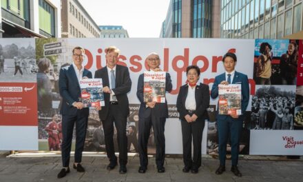 Düsseldorf zeigt Herz für Japan: Neue Open-Air-Ausstellung gestartet
