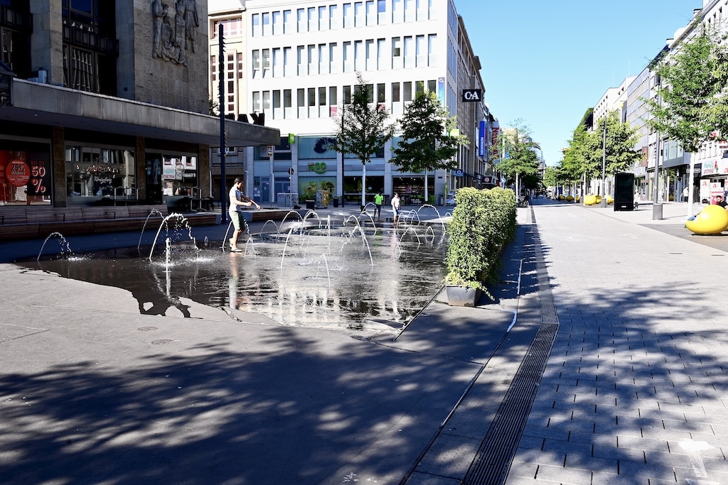 Blick in die Schadowstraße © Lokalbüro