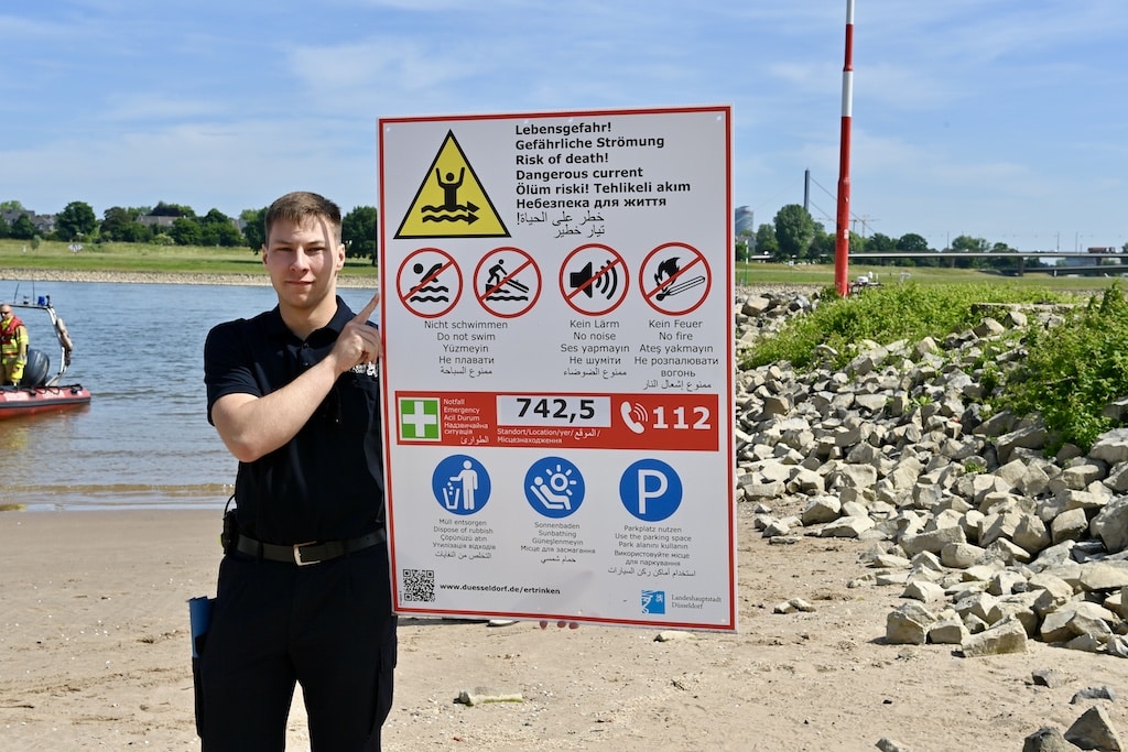 Hinweißschilder © Lokalbüro