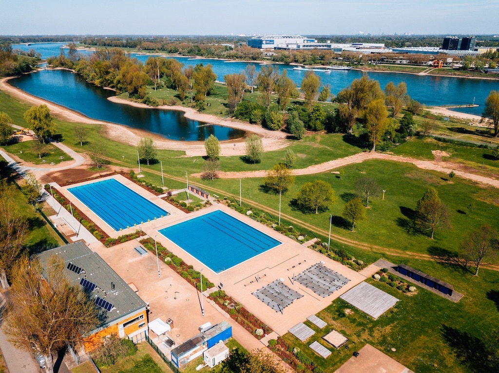Freibad Lörick © Bädergesellschaft Düsseldorf