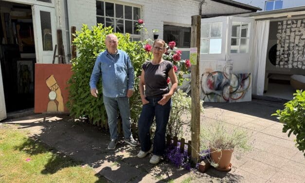 Kunst im Innenhof: Hesken und Blankenstein laden&nbsp;ein