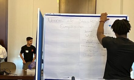 “Mein Europa und ich”: Erfolgreicher Workshop im Rathaus