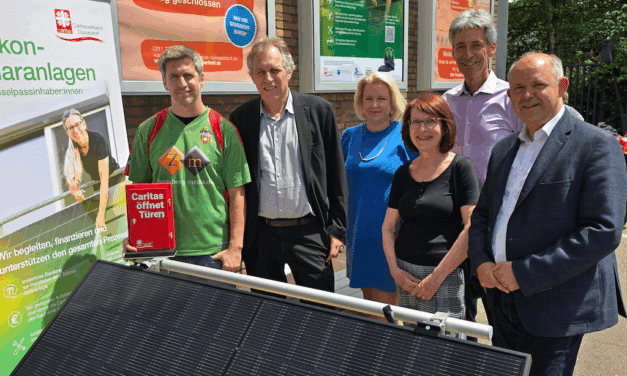 Kostenlose Balkon-Solaranlagen für Haushalte mit geringem Einkommen