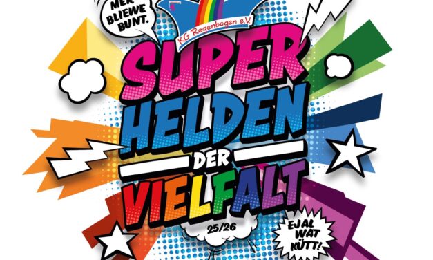 KG Regenbogen startet in die Karnevalssession mit Superhelden der Vielfalt