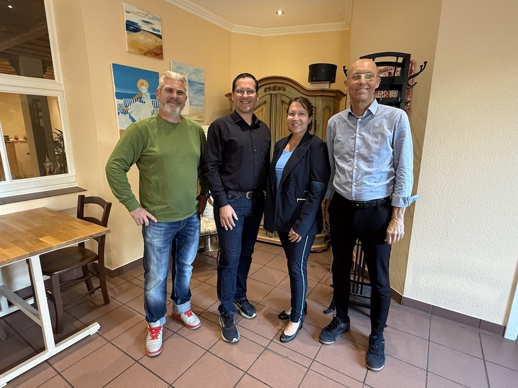 (vl): Das neue Vorstandsteam der Lohauser Werbegemeinschaft: Ralph Cornielje, Stefan Golißa, Ann-Kathrin Prömpers, Eberhard Schulz © Werbegemeinschaft Lohausen