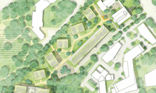 Neues Wohnquartier an der Schlosskirche Eller