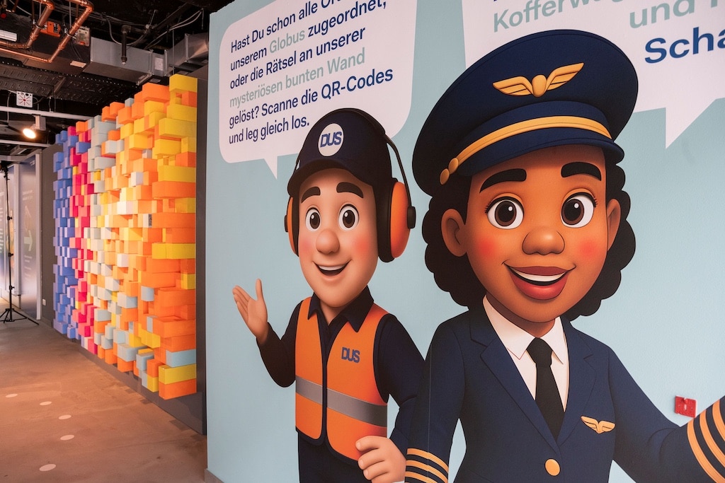 „DUS explore & enjoy“ © Flughafen Düsseldorf / Caroline Schlüter